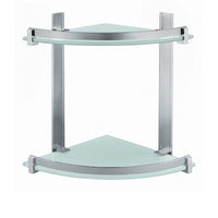 MENSOLA DOCCIA CLOUD 26X26XH30CM 2 RIPIANI ANGOLO