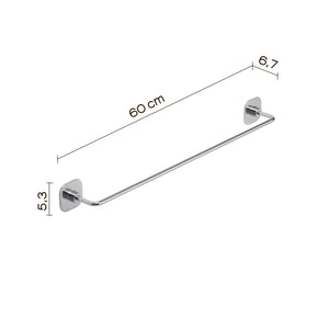 PORTASALVIETTE TEIDE 60CM CROMO.