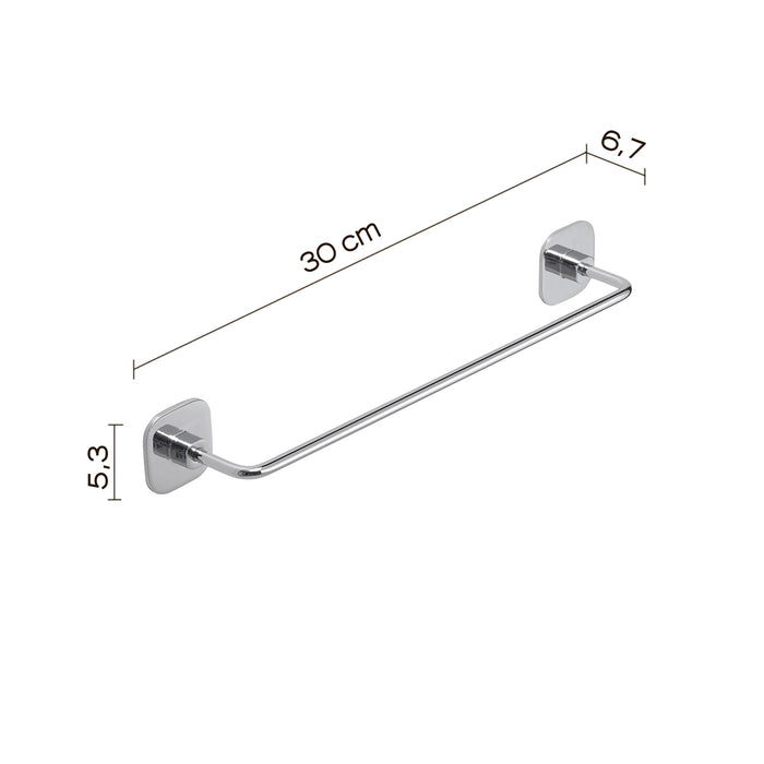 PORTASALVIETTE TEIDE 30CM CROMO.