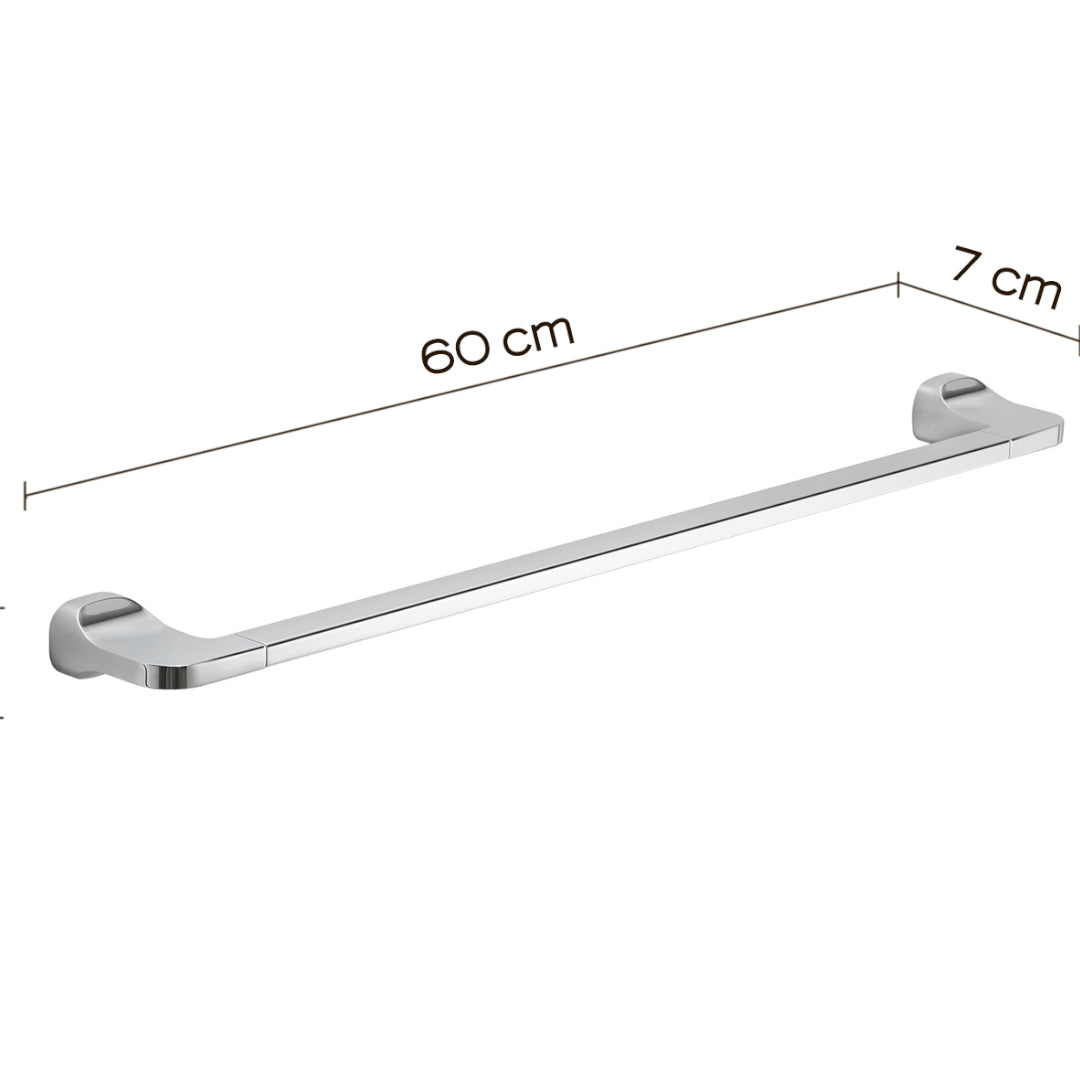 PORTASALVIETTE STELVIO 60CM CROMO.