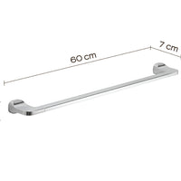 PORTASALVIETTE STELVIO 60CM CROMO.