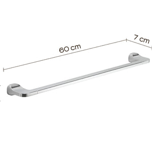 PORTASALVIETTE STELVIO 60CM CROMO.