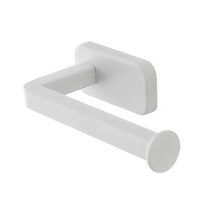 PORTAROTOLO CUBIK INOX BIANCO