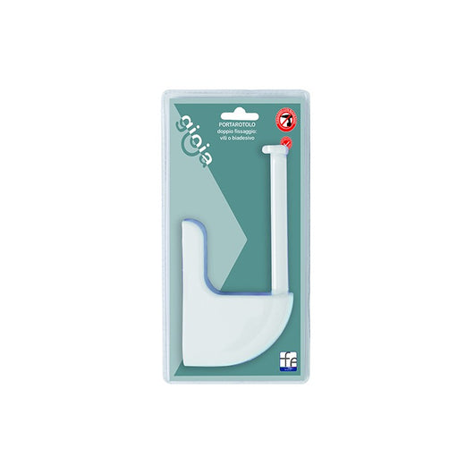 PORTAROTOLO IN ABS BIANCO