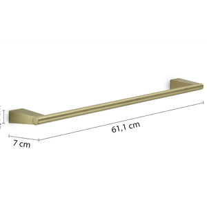 PORTASALVIETTE TONALE 60CM ORO MATT.