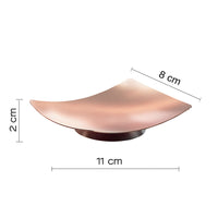 PORTASAPONE ELETTRA 11X8XH2CM INOX RAME