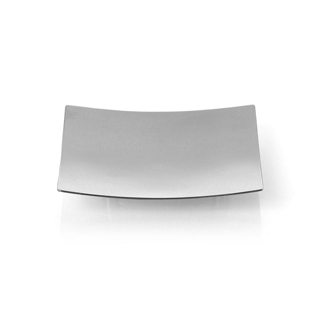 PORTASAPONE NEMESIA 12X12XH2CM INOX LUCIDO.