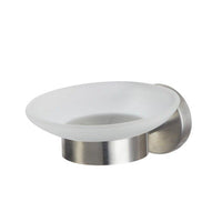 PORTASAPONE STEEL IN ACCIAIO/ VETRO SATINATO