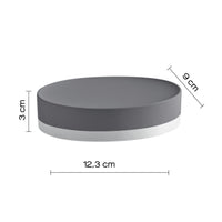 PORTASAPONE MIZAR 13X9XH3CM GRIGIO.