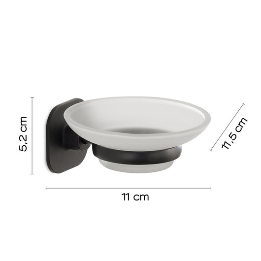 PORTASAPONE TEIDE 11XH5CM NERO MATT.