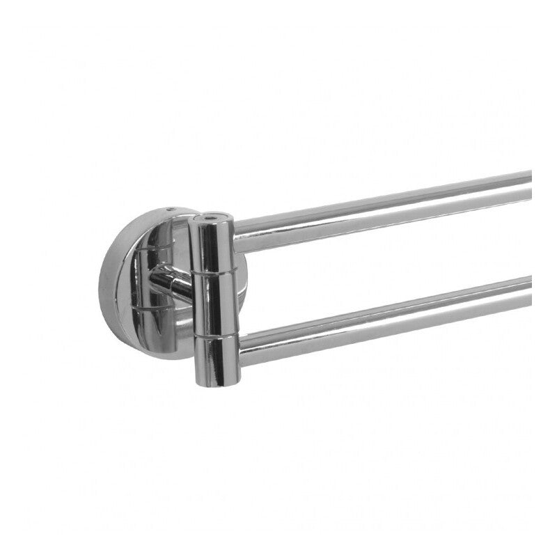 PORTASCIUGAMANI NEXO A SNODO IN ACCIAIO CROMO