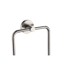 PORTASCIUGAMANI STEEL AD ANELLO IN ACCIAIO