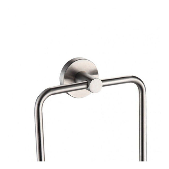 PORTASCIUGAMANI STEEL AD ANELLO IN ACCIAIO