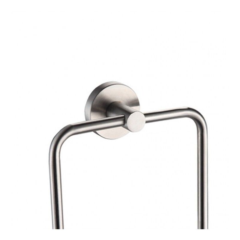 PORTASCIUGAMANI STEEL AD ANELLO IN ACCIAIO