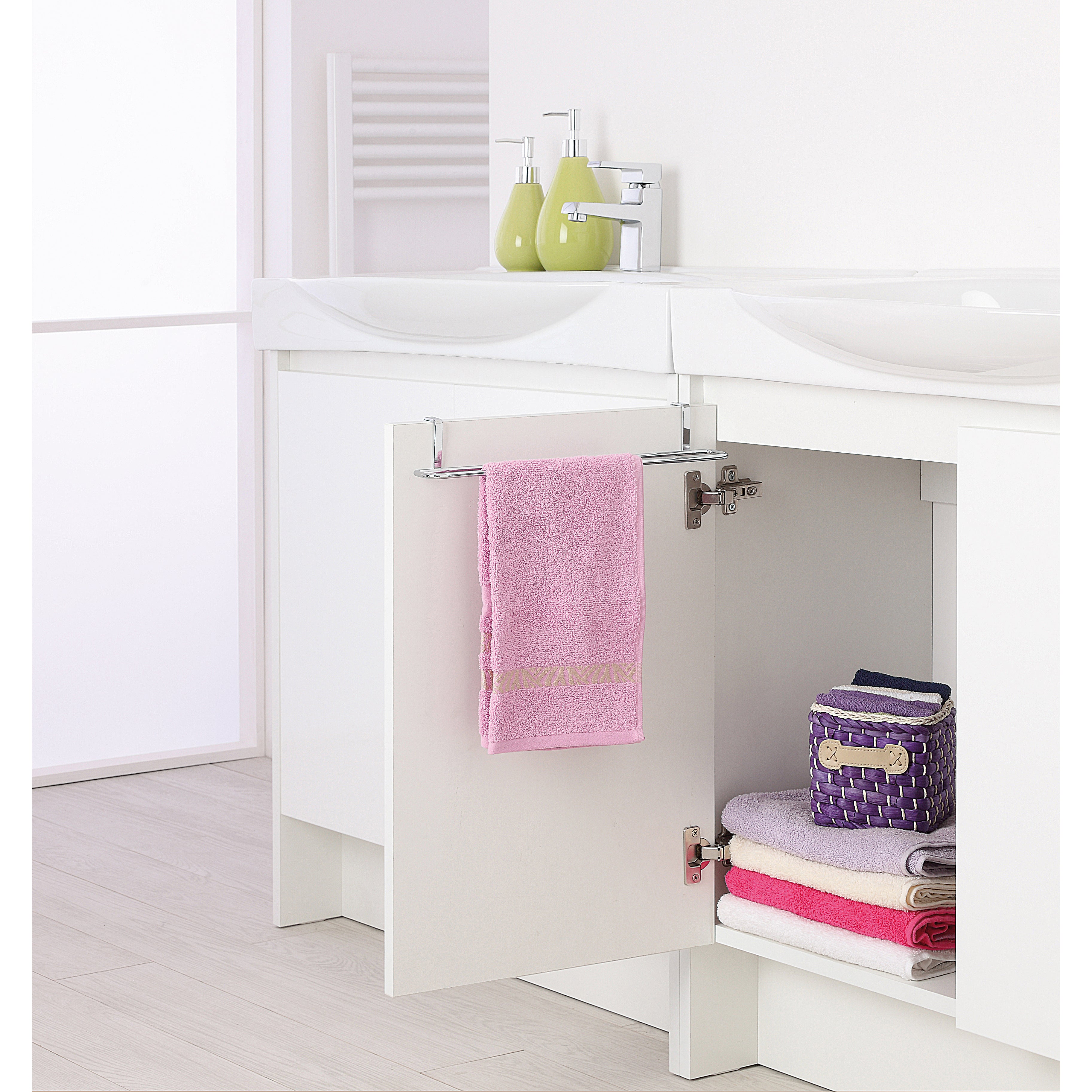 PORTASCIUGAMANI GAIA 38CM CROMO