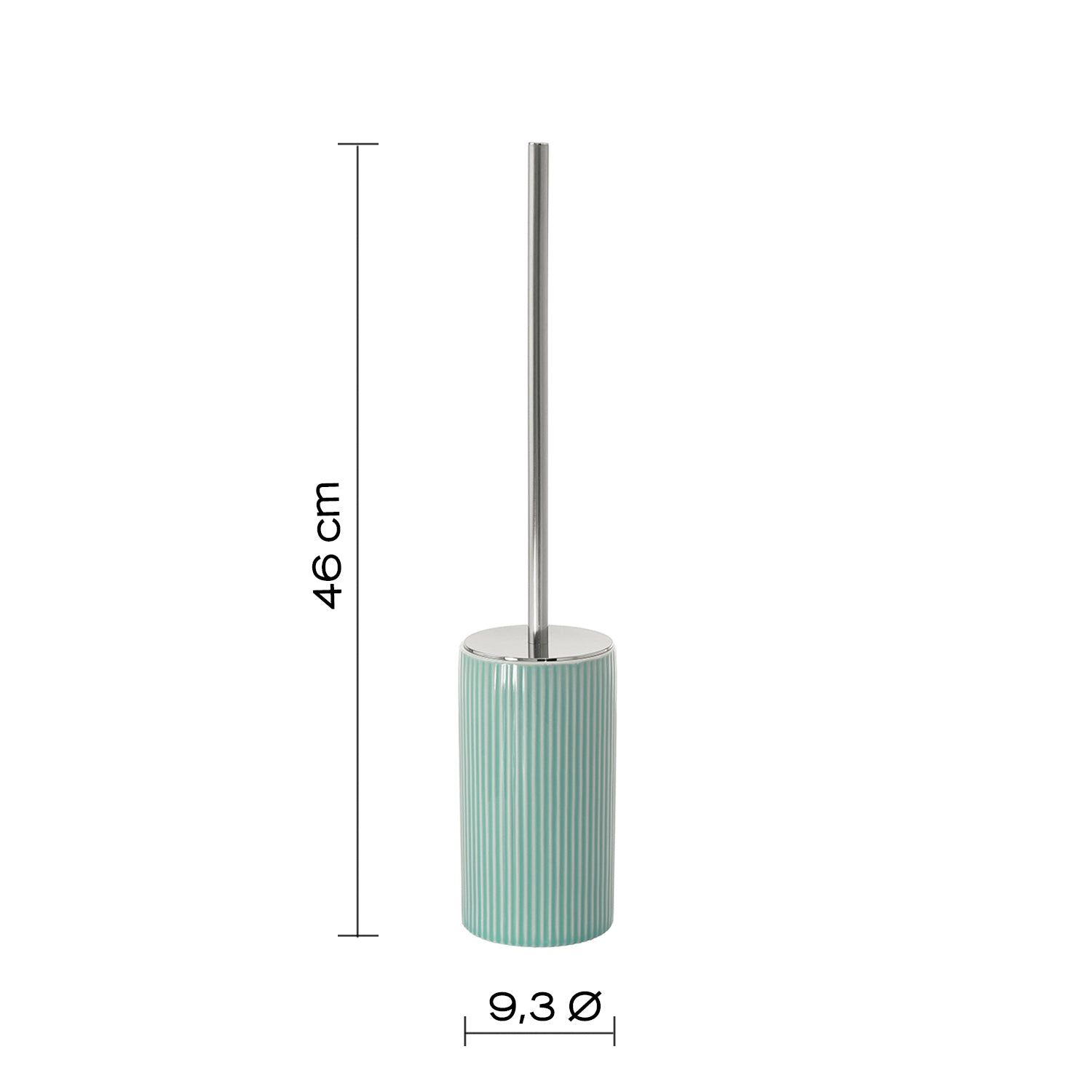 PORTASCOPINO SABINA D.9XH46CM ACQUAMARINA.