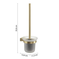 PORTASCOPINO TONALE 12XH36CM ORO MATT.