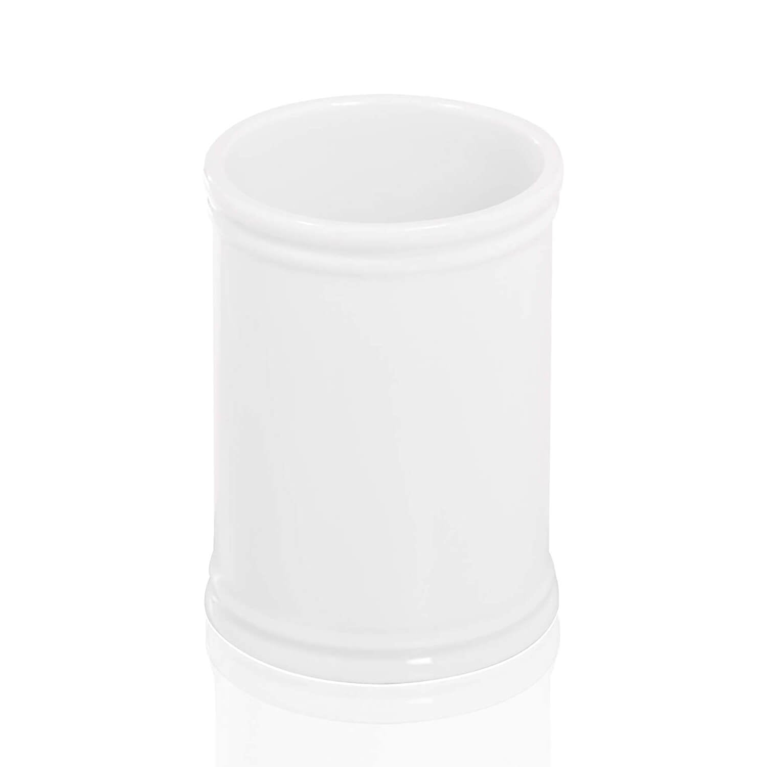 PORTASPAZZOLINI IMPERO D.8XH12CM BIANCO