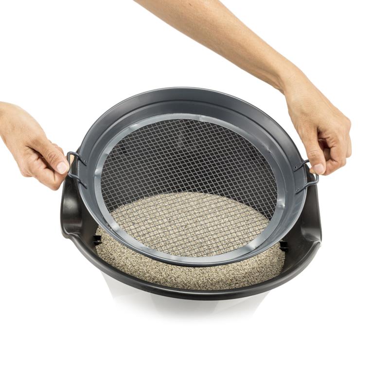 POSACENERE DA TERRA SMOKING 36X39XH71CM NERO