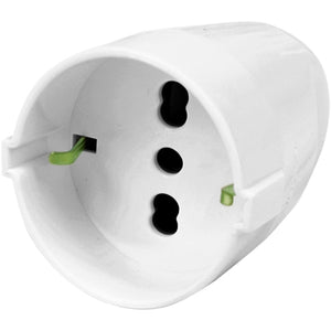 PRESA SCHUKO E BIPASSO 10/16A