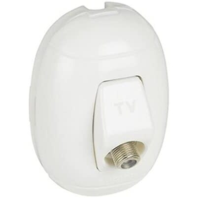 PRESA TV FEMMINA OVAL BIANCA