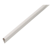 PROFILO A MORSA 15X0,9X2000MM PVC BIANCO