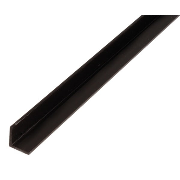 PROFILO ANGOLARE 20X20X2000MM PVC NERO
