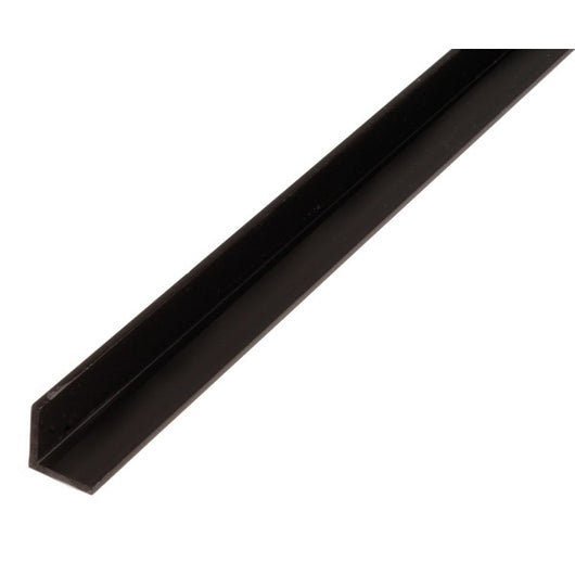 PROFILO ANGOLARE 20X20X2000MM PVC NERO