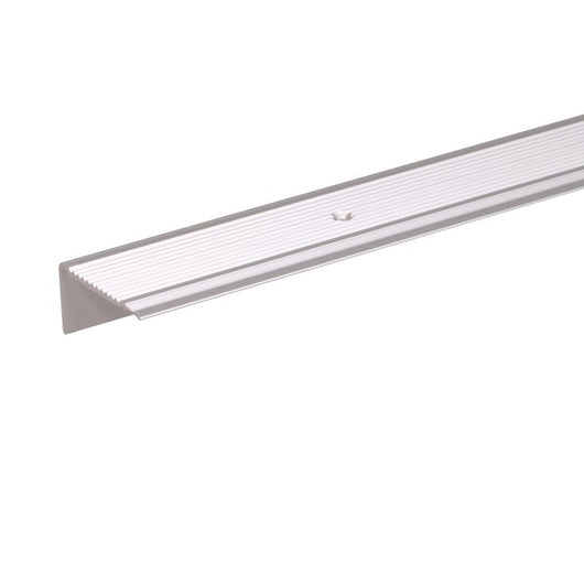 PROFILO PARAGRADINO FORATO 45X23X1000MM ALLUMINIO