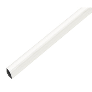 QUARTO DI CERCHIO 15X15X1000MM PVC BIANCO