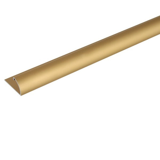 PROFILO FINALE MOQUETTE 24.5X13.5X1000MM ORO