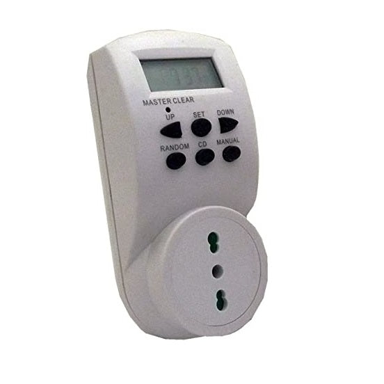 PROGRAMMATORE SETTIMANALE DIGITALE CON DISPLAY CON