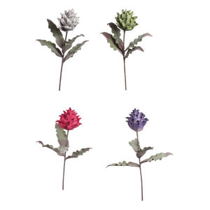 PROTEA PRINCE DECORATIVA 80CM IN 4 COLORI