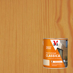 PROTETTIVO COMPLETO A SOLVENTE 750ML NOCE CHIARO