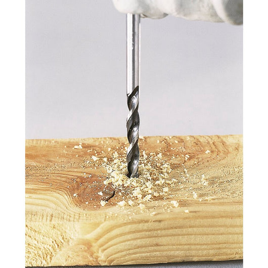 PUNTA D.6MM ELICOIDALE PER LEGNO E DERIVATI