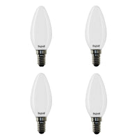 QUADRIPACK LAMPADA LED OLIVA E14 5W 3000K TUTTOVET