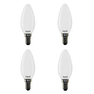 QUADRIPACK LAMPADA LED OLIVA E14 5W 3000K TUTTOVET