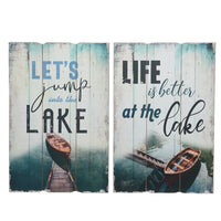 QUADRO ANTICO CON BARCA 40XH60CM