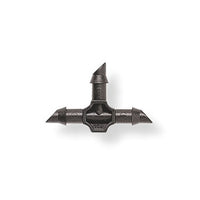 RACCORDI A "T" PER TUBI 4X6MM 10 PZ.