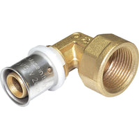 RACCORDO A GOMITO FEMMINA D.1/2X16 PER MULTISTRATO