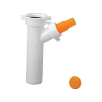 RACCORDO BIANCO FEM. 1 1/2" DM. 40 X LAVATR. / LAV