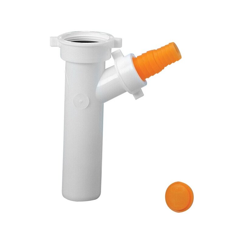 RACCORDO BIANCO FEM. 1 1/2" DM. 40 X LAVATR. / LAV