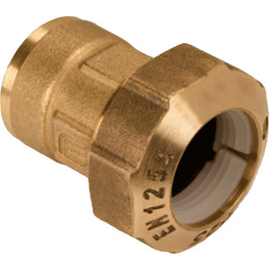 RACCORDO IN OTTONE 20X1/2 F (SAC)