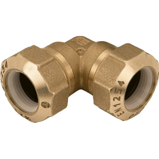 RACCORDO IN OTTONE CURVO 20X20 MM (SAC)