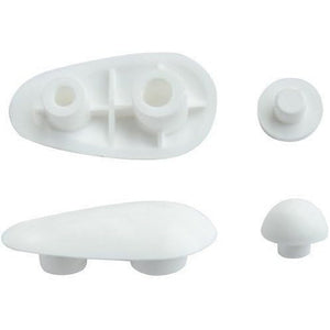 Cuscinetti di appoggio per copri-sedile wc n. 36, 65087 8