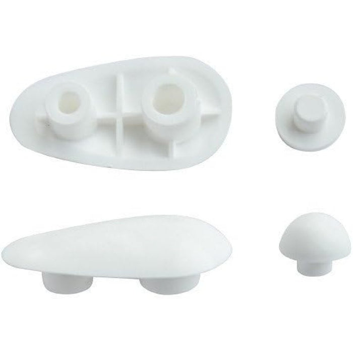 Cuscinetti di appoggio per copri-sedile wc n. 36, 65087 8