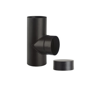 RACCORDO T 90 D.120MM ARREDO TAPPO SPESSO 2MM