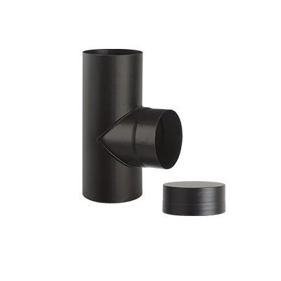 RACCORDO T 90 D.120MM ARREDO TAPPO SPESSO 2MM