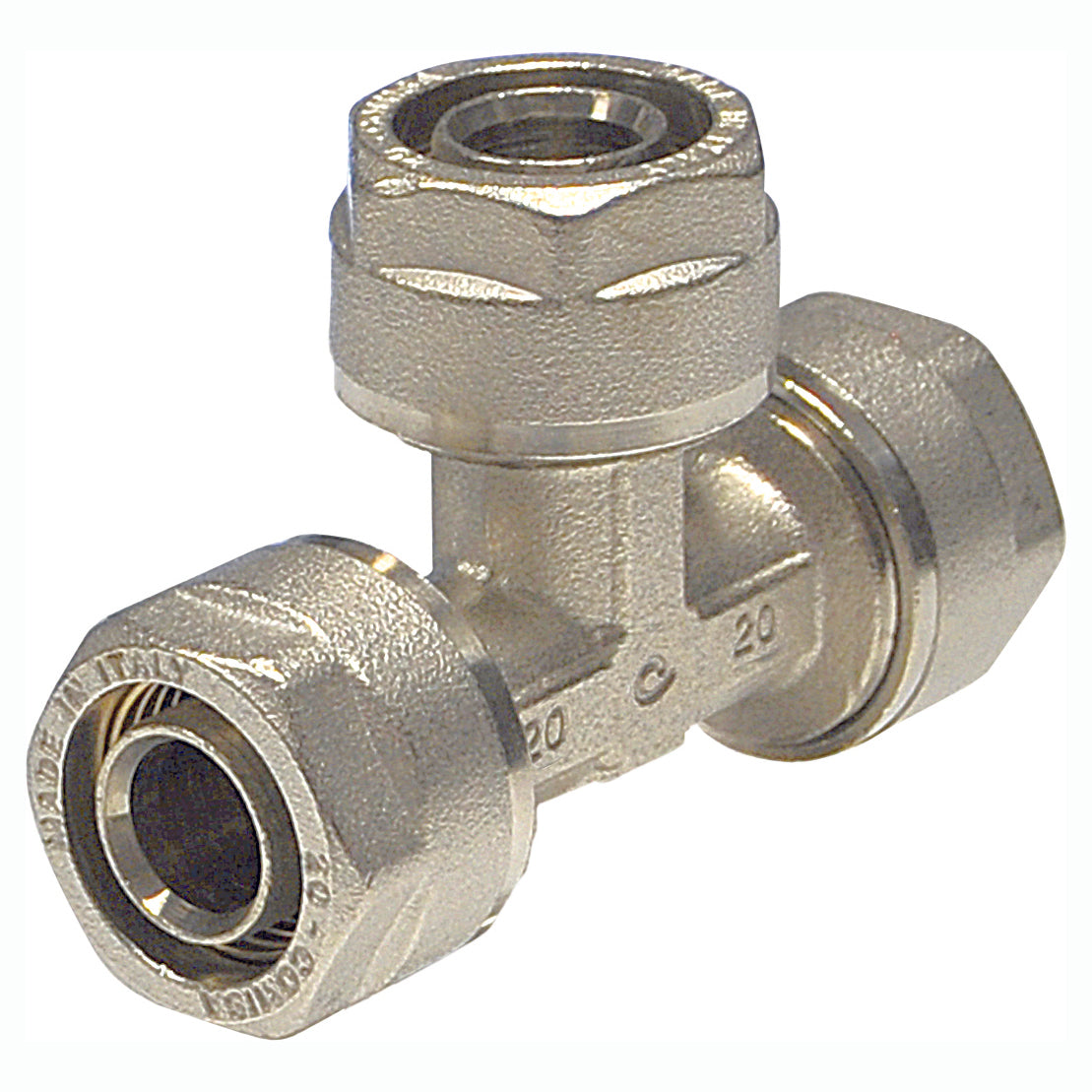 RACCORDO "T" 20X20X20MM PER MULTISTRATO
