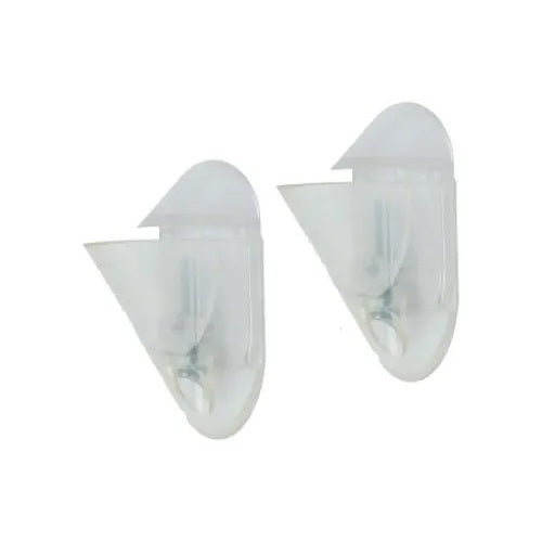 REGGIMENSOLE REGOLABILI TRASPARENTI 86X38X50MM PER